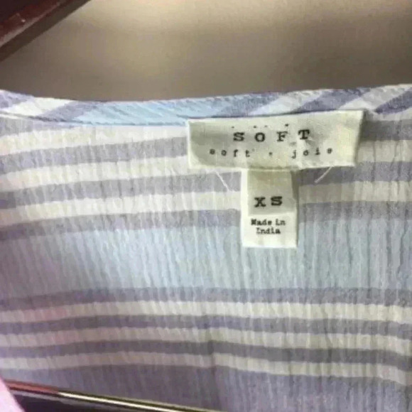 Soft Joie Kirshna Striped Voile Tunic - Picture 3 of 5